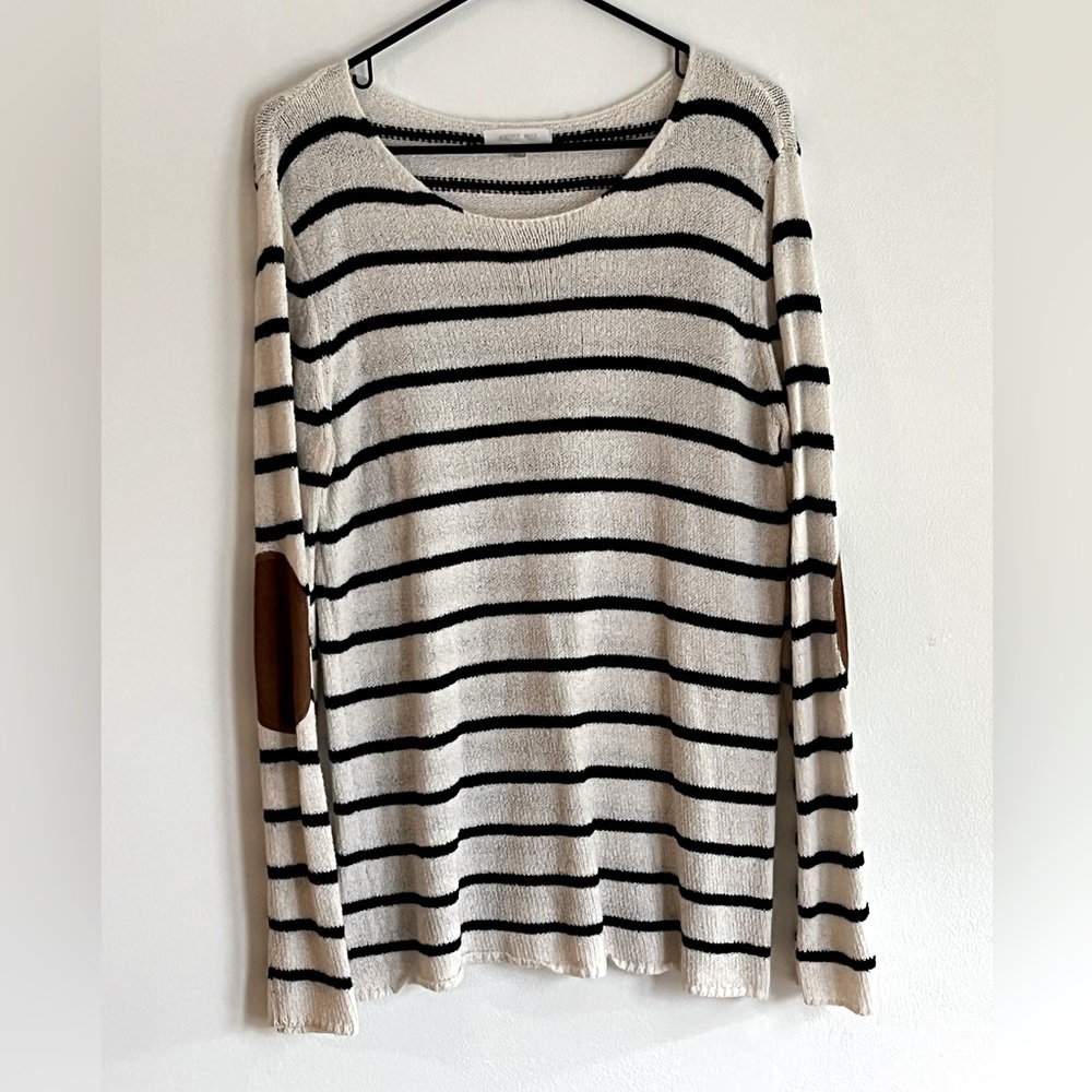Stitch Fix August Mist Striped Sweater